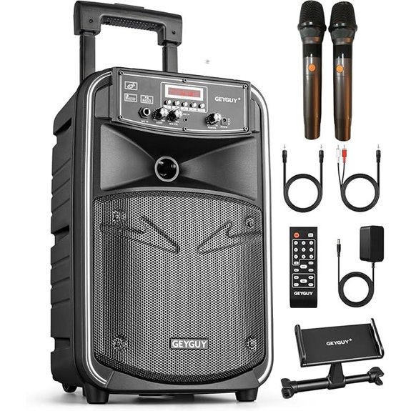 GTSK8-2 Portable Bluetooth PA Speaker