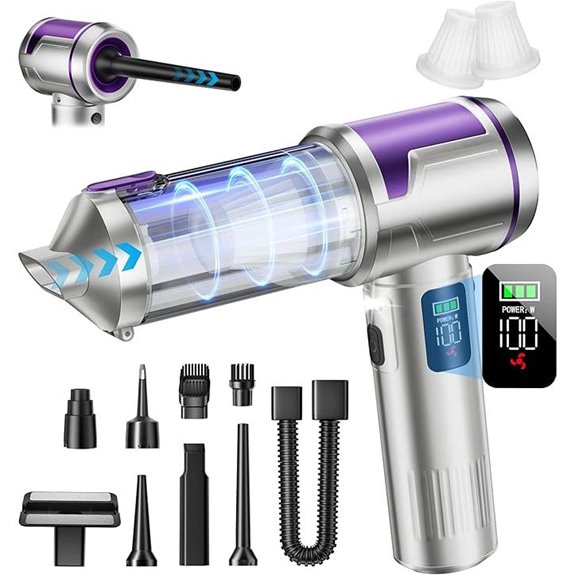 AOHPEGN Handheld Car Vacuum Cleaner