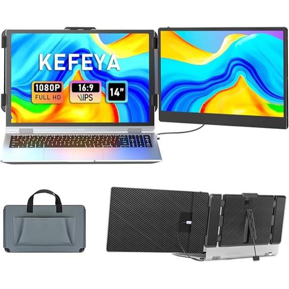 KEFEYA 14 FHD Laptop Screen Extender