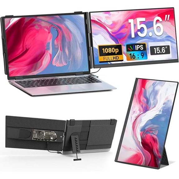 Cevaton 15.6 FHD Portable Laptop Monitor