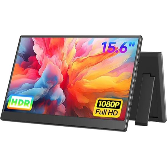Portable 15.6 FHD Monitor with HDR & Speakers