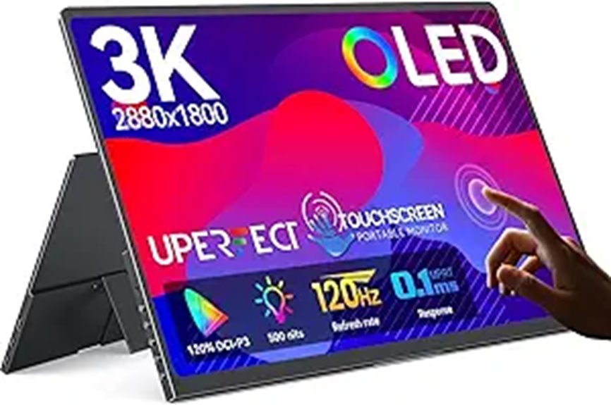 UPERFECT 14 3K OLED Portable Gaming Monitor