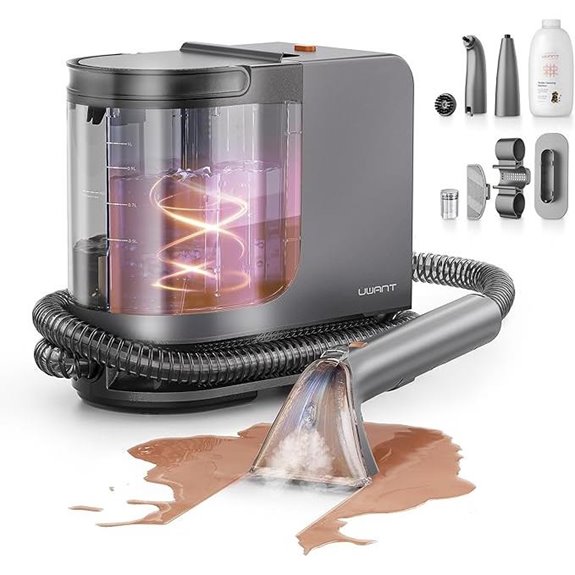 Uwant Portable Carpet Cleaner with Steam & Suction