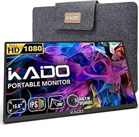 Kado 15.6 FHD Portable Monitor (USB-C)
