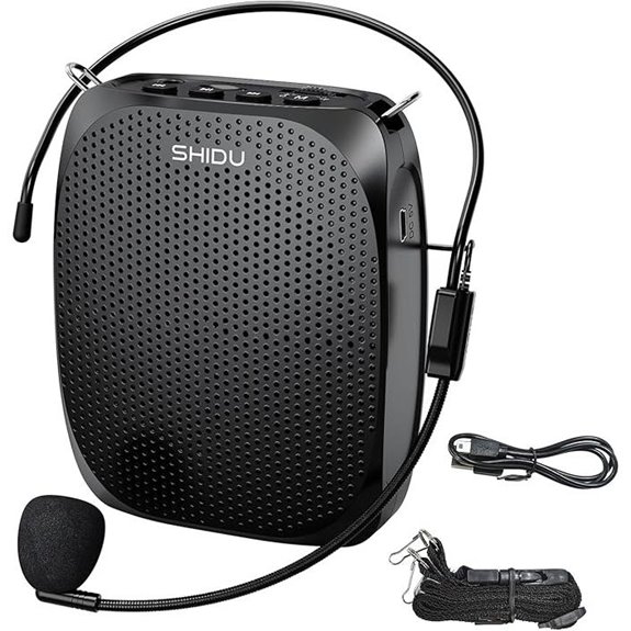 SHIDU Portable Voice Amplifier with Headset