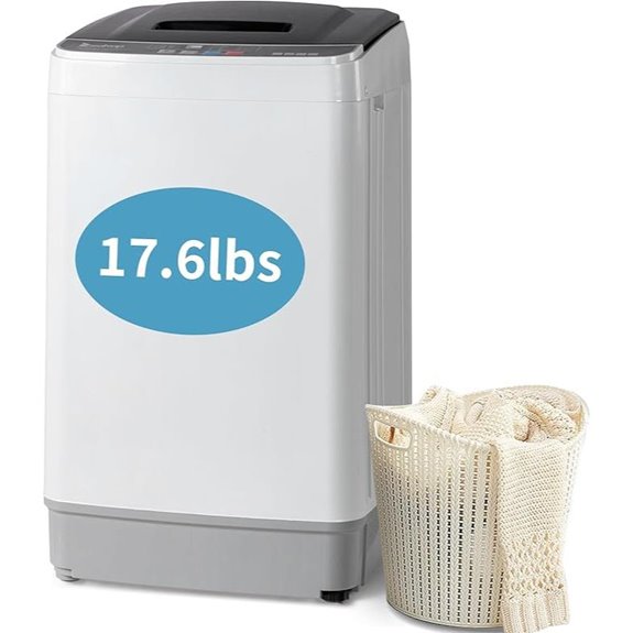 Winado 17.6Lbs Portable Washer with Drain Pump