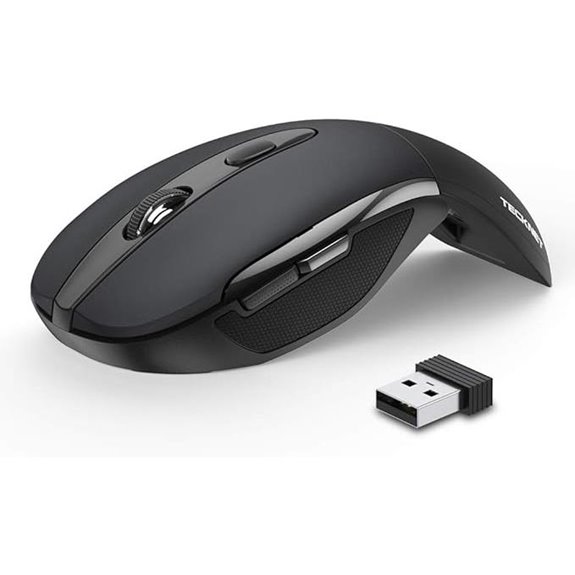 TECKNET Folding Wireless Mouse 2.4G Portable