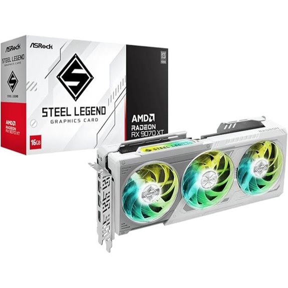 ASRock Radeon RX 9070 XT 16GB GPU