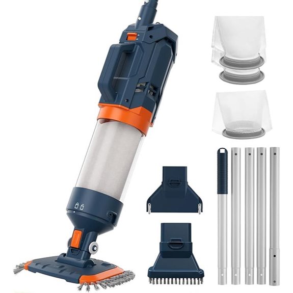 Cordless Pool Vacuum with Powerful Suction