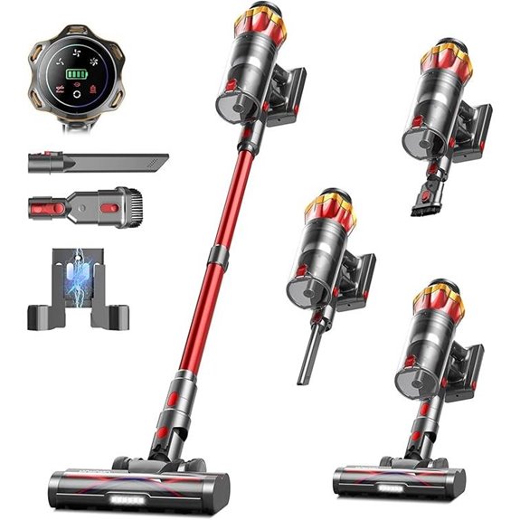 Cordless Vacuum Cleaner 650W 55KPa 70 Min