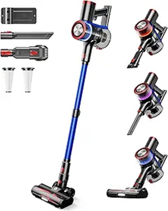 NADALY Cordless Vacuum Cleaner (550W 65min)