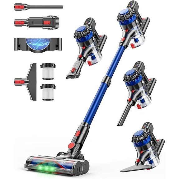 KARDV Cordless Vacuum Cleaner 500W 8-in-1
