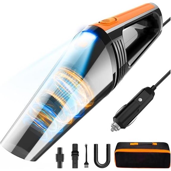 FRESMOL 8000Pa Portable Car Vacuum Cleaner