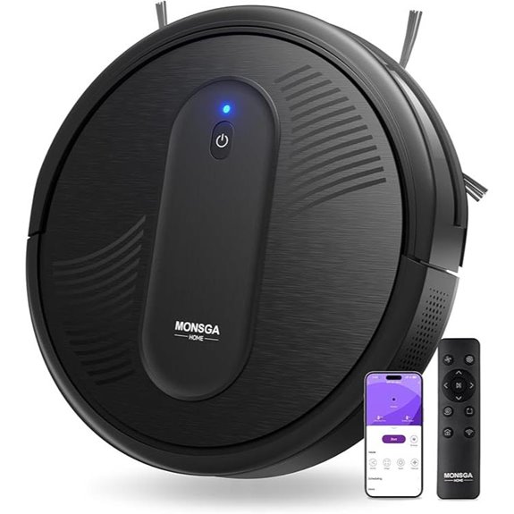 MONSGA Robot Vacuum Cleaner 4000Pa Suction