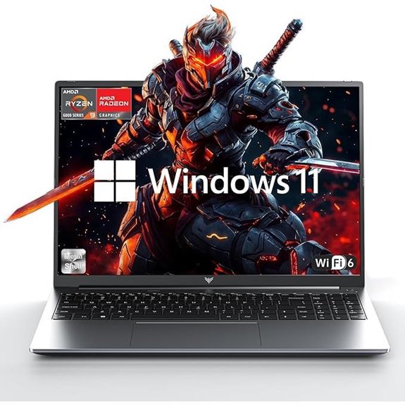 KAIGERR Gaming Laptop Ryzen 7 16 FHD