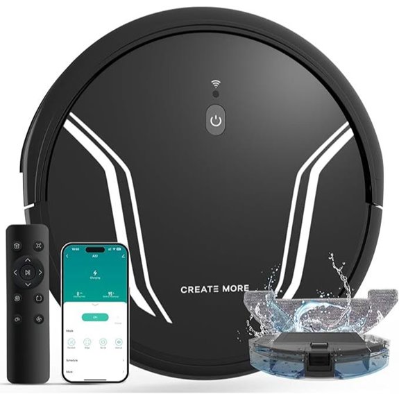 Bagotte Robot Vacuum and Mop (5000Pa)