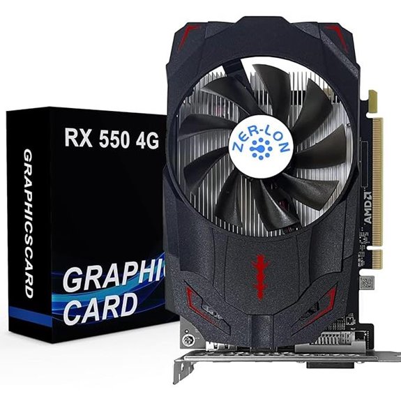 ZER-LON Radeon RX 550 4GB GPU