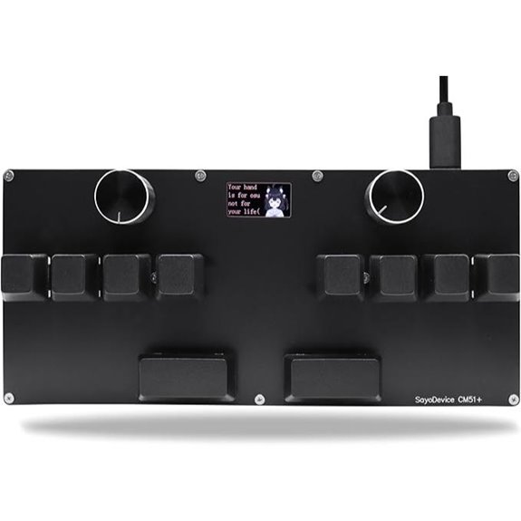 SayoDevice CM51+ Rapid Trigger Keyboard (Black)