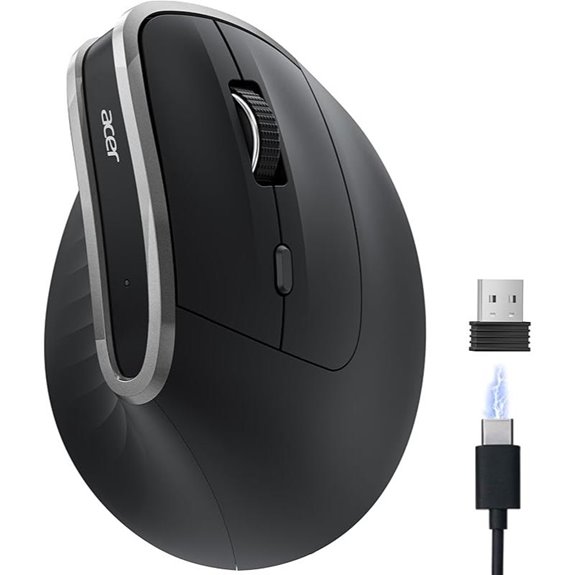 Acer Ergonomic Wireless Vertical Mouse (Rechargeable)