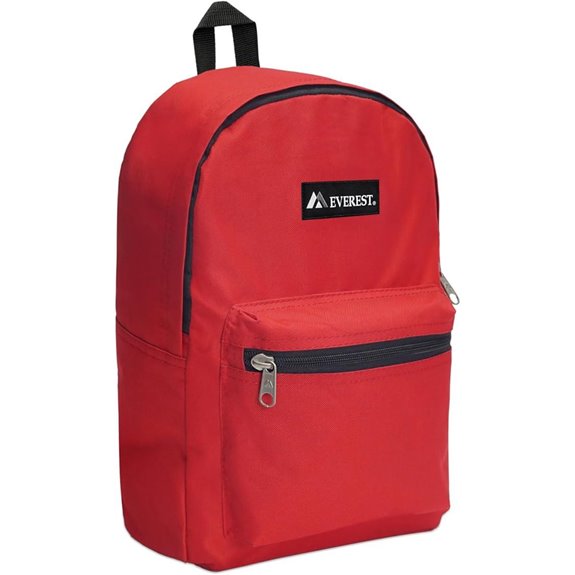 Everest Luggage Basic Backpack Red Medium