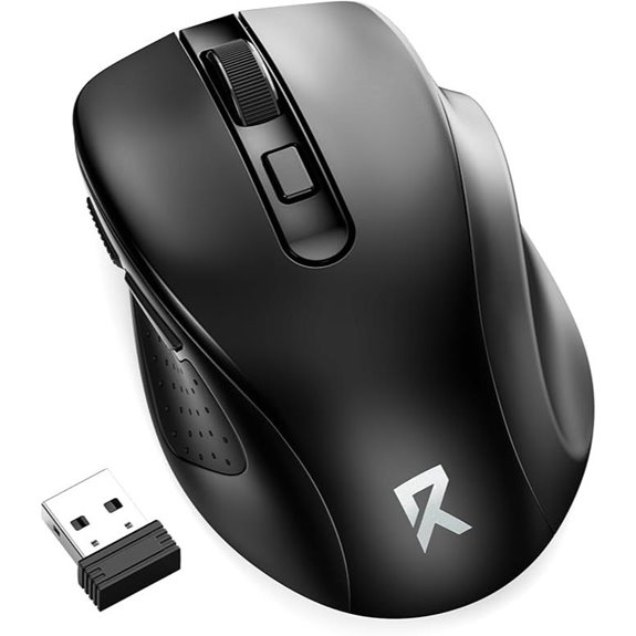 Redragon Wireless Mouse 4000DPI - Black