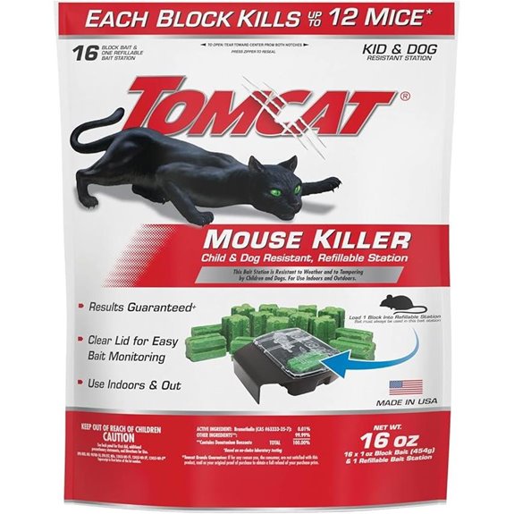 Tomcat Mouse Killer Refillable Bait Station