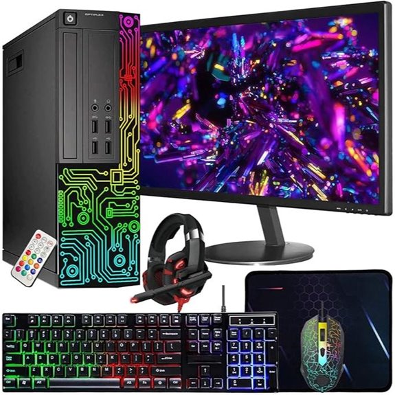 Dell Optiplex Desktop PC with 16GB RAM (Renewed)