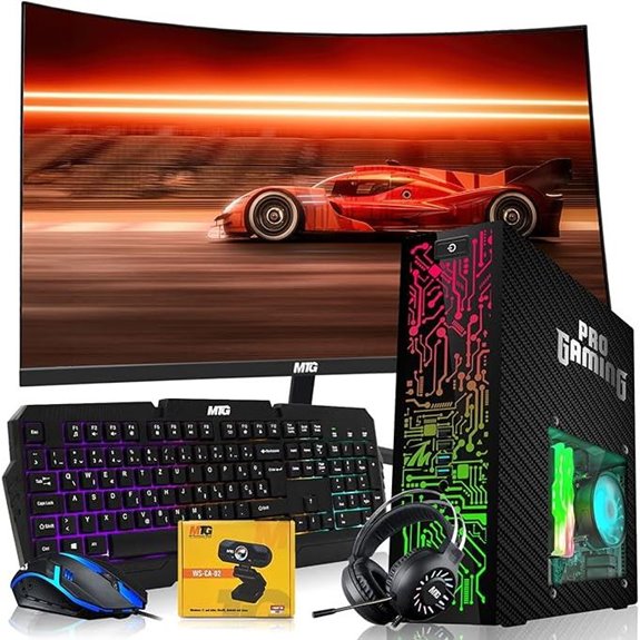 HP Carbon Black Desktop PC (Renewed)