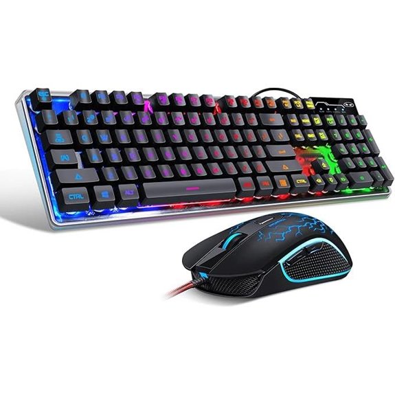 Gaming Keyboard and Mouse Combo (RGB LED)