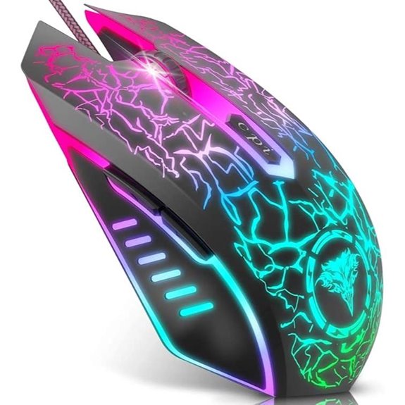 BENGOO Gaming Mouse Wired with RGB Backlit