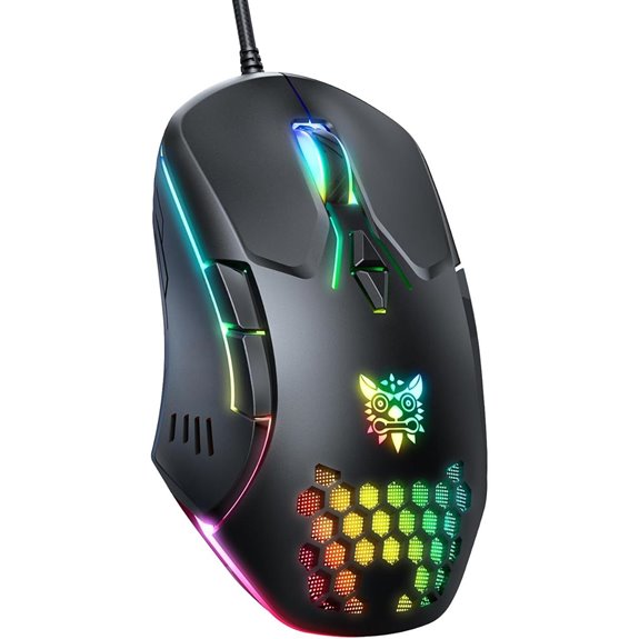 Wired Gaming Mouse with RGB 7 Buttons DPI Adjustable