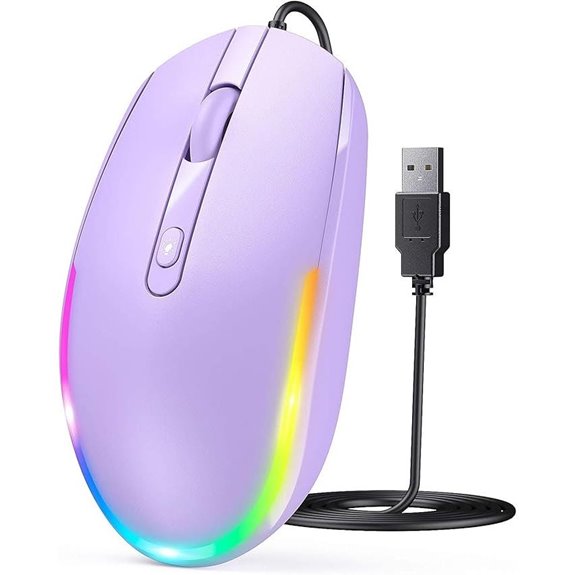 Seenda Wired RGB Mouse for Laptops