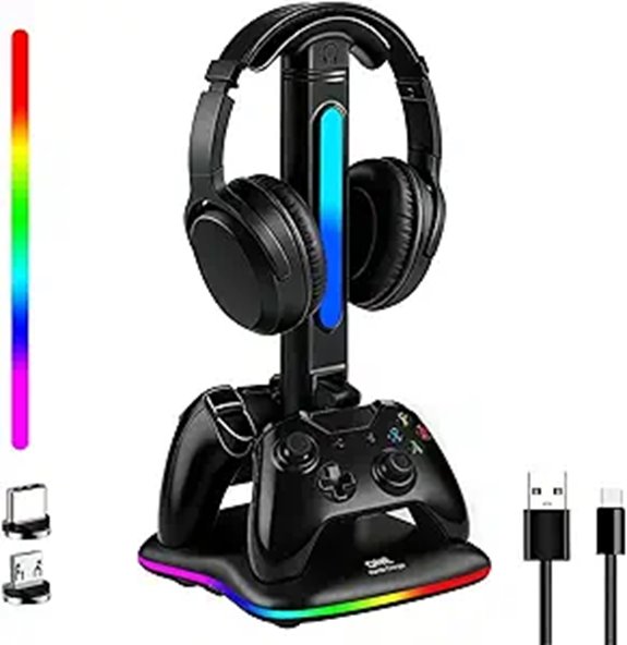 Xbox Controller Charger with RGB Stand