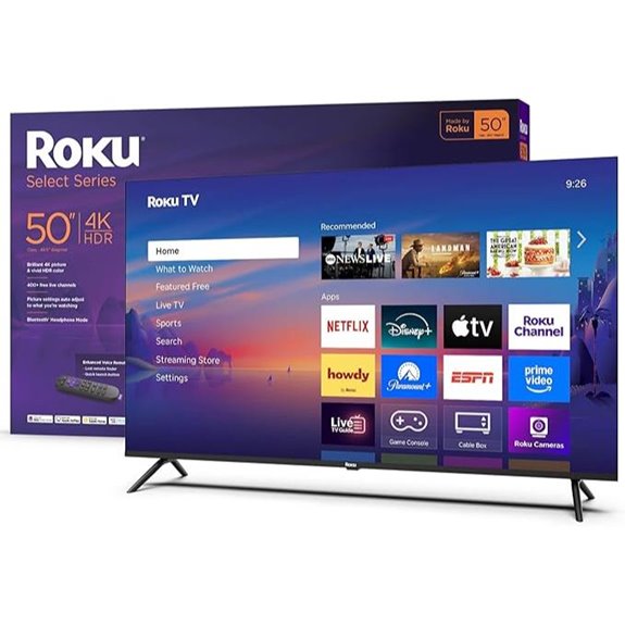 Roku 50-Inch 4K Smart TV 2025