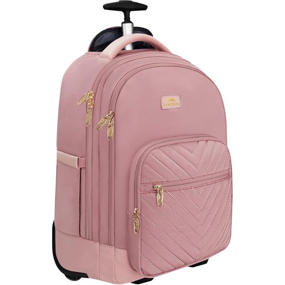 MATEIN 17 Rolling Laptop Backpack for Women