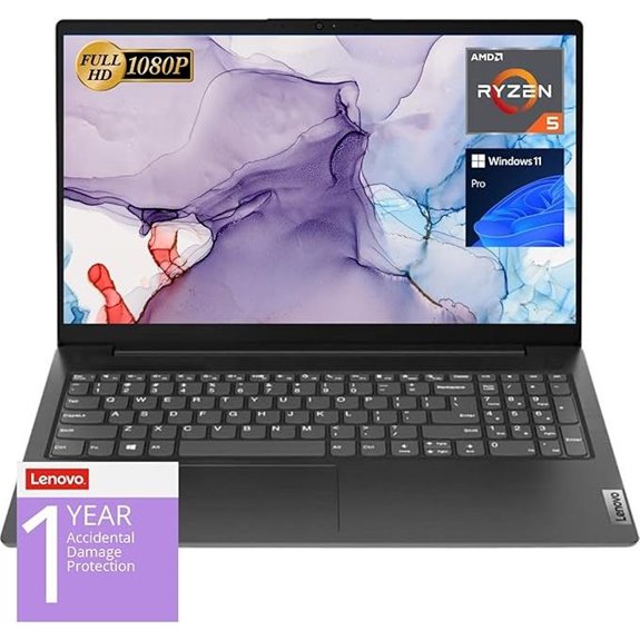 Lenovo V15 Laptop (15.6 FHD Ryzen 5 16GB RAM 1TB SSD)