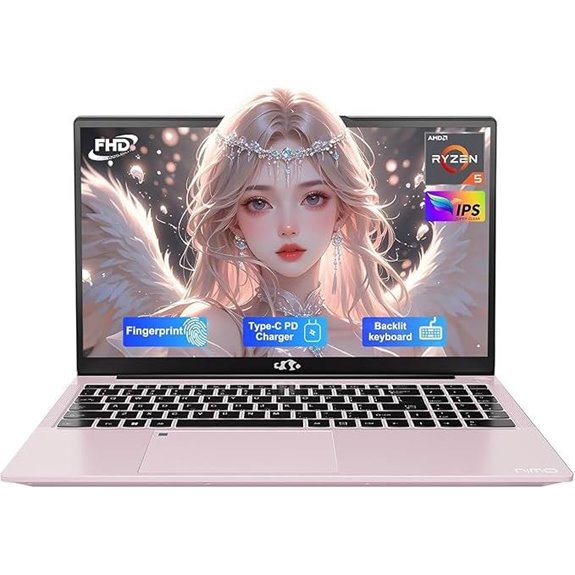 NIMO 15.6 FHD Laptop with Ryzen 5 8GB RAM