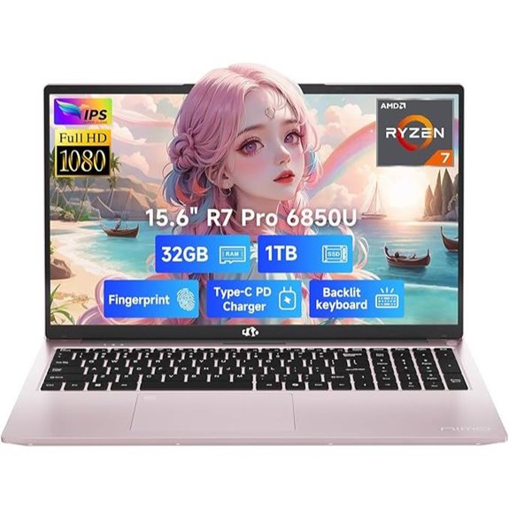 NIMO 15.6 FHD Light-Gaming Laptop (Ryzen 7 32GB 1TB)