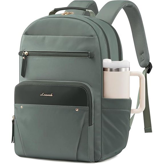 LOVEVOOK Laptop Backpack for Women (Sage Green)