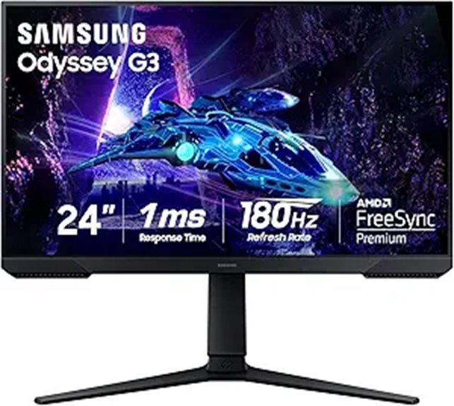 Samsung 24 Odyssey G3 FHD Gaming Monitor