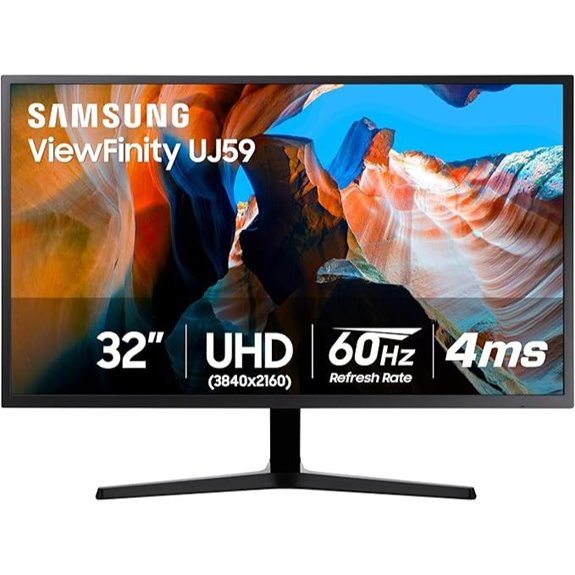 Samsung 32 4K UHD Monitor (LU32J590UQNXZA)