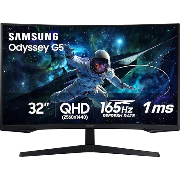 Samsung 32 Odyssey G55C QHD Gaming Monitor