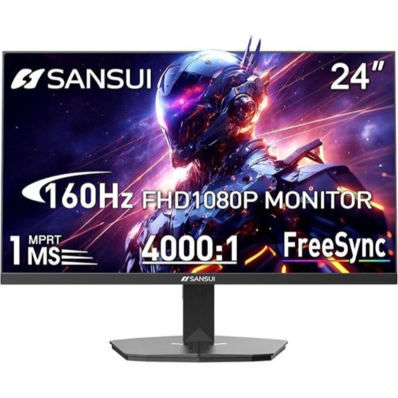 SANSUI 24 160Hz FHD Gaming Monitor