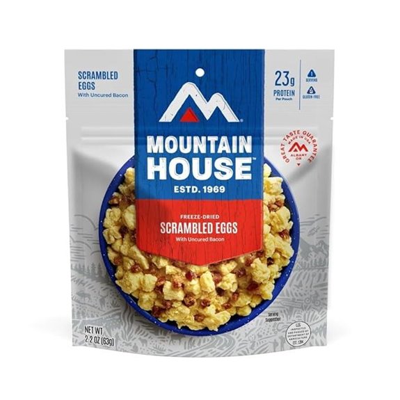 Mountain House Scrambled Eggs with Bacon