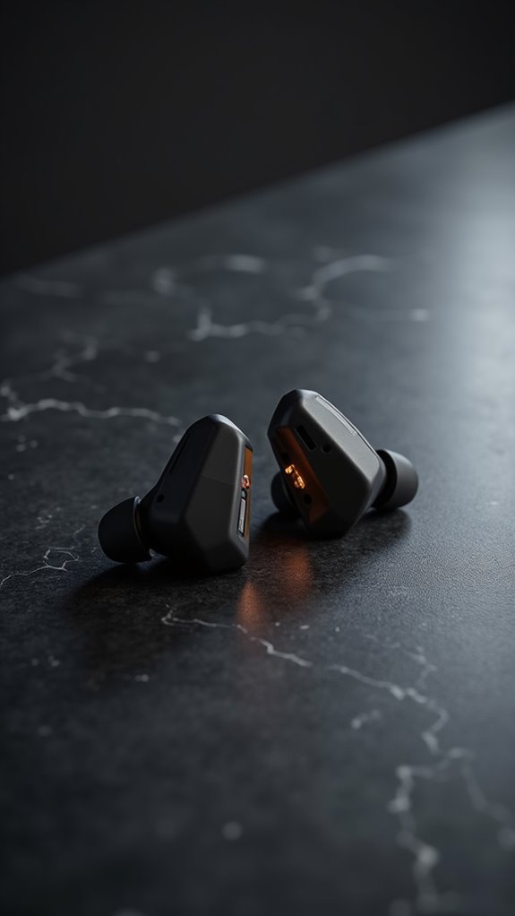 shooting earbuds for awareness