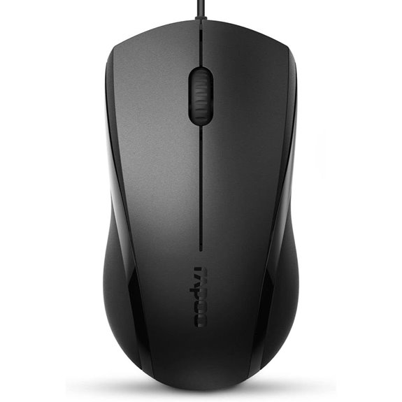 Rapoo Silent Wired Mouse 1000 DPI