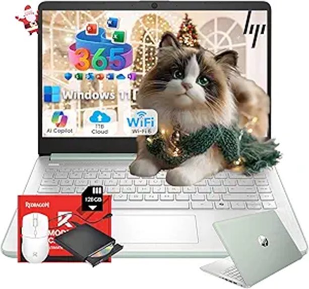 HP 14 Laptop 2025 Business Student Slim