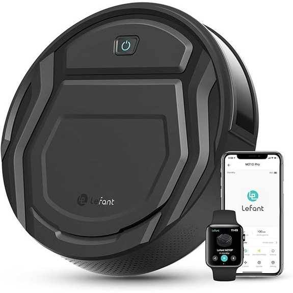 Lefant M210 Pro Robot Vacuum (WiFi/App/Alexa)