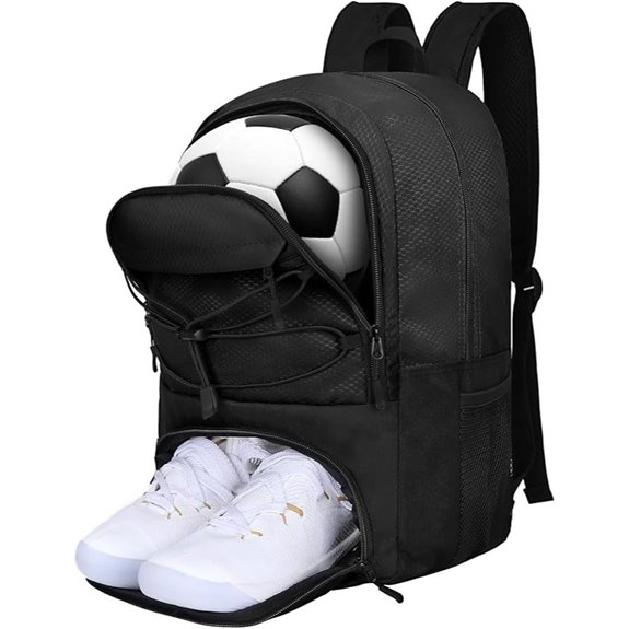 Goloni Soccer Backpack with Ball Holder & Shoe Compartment