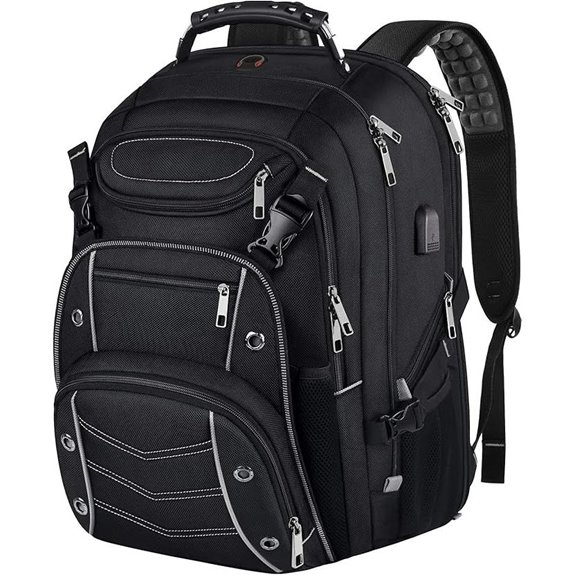 VECKUSON 18.4 Laptop Backpack 60L Grey